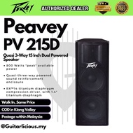 Peavey PV® 215D Quasi 3-Way 15 Inch Dual Powered Speaker