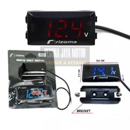Volt Meter Motorcycle Volt Meter Digital Battery Meter Motorcycle Battery Meter
