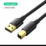 Ugreen Cable USB 2.0 MALE TO B PRINTER SCANNER HP CANON EPSON 5 Meters
