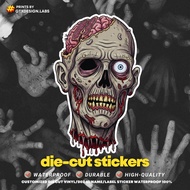 Zombie Spooky stickers