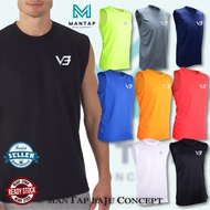 v3 volleyball sleeveless jersey training kit sport fast dry jersi football futsal tennis badminton b