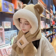 Winter Hat Bear Fur Fashion Winter Bear Ears, Jenny Hat, Winter Head Protector