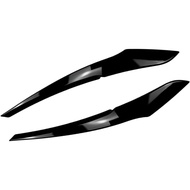 Car Headlight Trim Lamp Eyebrow 2011-2014 Fit For BMW 1 Series F20 F21Base Version Halogen Headlight