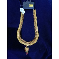 indian ethnic jewellery chain. premium quality. kasu malai.