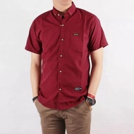 KEMEJA HEM Men's Plain Shirts Casual Shirts Men's Shirts Short Shirts Jumbo Shirts XXL XXXL {KST.26A