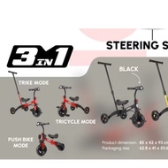 3 in 1 Balance Bike Push Toy for Children 2 3 4 5 Years