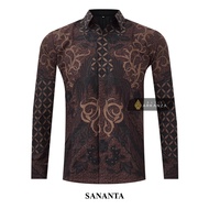 Batik Arkanza Sananta Kemeja Slimfit Full Furing Solo Laweyan