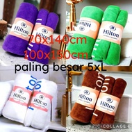 Tuala Mandi bath towal tebal 100% Natural fine cotton Hotel Hilton