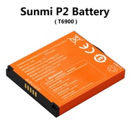 Sunmi P2 Handheld POS Terminal Pos System Machine Battery Model T6900 For Replacement @ 2540mAh