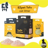 EzPet Tofu Cat Litter Mixed Bentonite + Tofu  / Premium Tofu / Selected Premium Tofu Pasir Kucing Wa