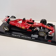 1/24 Ferrari SF70H Vettel 2017 F1 DeAgostini spark kyosho tamiya minichamps protar diecast