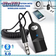 SUQI Bluetooth Audio Receiver, Dongle Cable Bluetooth 5.0 Bluetooth Aux Adapter, Car Speaker Amplifier USB To 3.5mm Wireless Adapter Car Bluetooth Transmitter