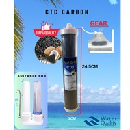 CTC Carbon Block Water Filter replacement cartridge for CTC Double Housing Water Filter