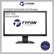 HP 19.5" Inch Widescreen LED Backlit LCD Monitor P204V (Refurbished)