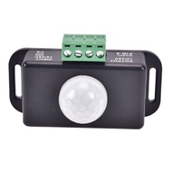 Sensor PIR Motion Detector 12V 24V Saklar Otomatis Sensor Gerak