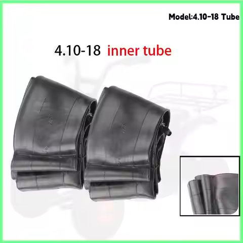 3.50 / 4.10-18 Racing Motorcycle Butyl Inner Tube 4.10 X 18 Inch Tube 120/80-18