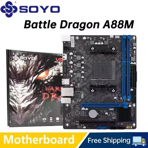 MOUGOL A88M Game Motherboard FM2/FM2+ Socket Support AMD A10/A8/A6/A4/Athlon CPU DDR3 Memory SATA3 C