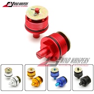Motorcycle Adjustable CNC Aluminum Front shock absorber screw cover Honda CB400 SuperFour CB-1 CB400