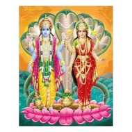 PINN SHOP Cross-Stitch Kit: Phra Narai And Lakshmi [CX-EV-488]