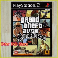 Kaset Game PS2 PS 2 Grand Theft Auto San Andreas GTA SA ( Europe )