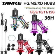 Tanke-Mtb Hub,36 Holes 6 Claw 108 Clicks Nbk,Sealed Bearing,Mountain Bike Aluminum Alloy Disc Braks