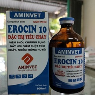 Enrocin 10/ enro 10 loại 20ml 100ml chữa tiêu chảy trên vật nuôi