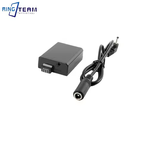 DR-E5 DRE5 DC Coupler+DC 5.5*2.1mm 5521 Female LP-E5 Dummy Battery For Canon Cameras Kiss F X2 X3 T1