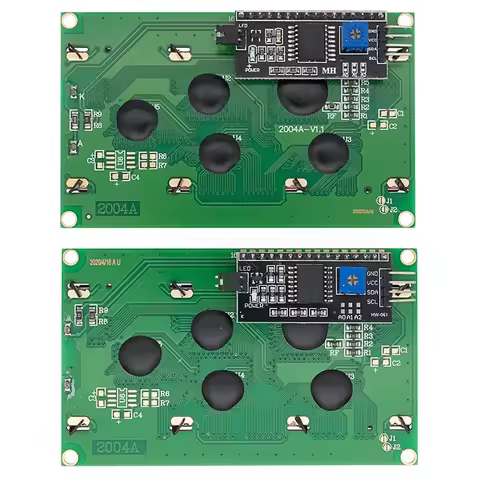 Lcd2004 I2C 2004 20x4 2004a blue/green screen HD44780 character LCD/W IIC/I2C serial interface adapt