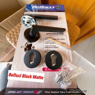 Handle pintu pisah belluci hitam roses pisah belluci Belluci BELLUCI black series gagang pintu pisah