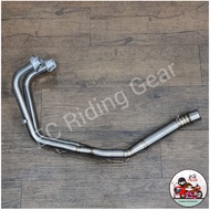 EXHAUST FULL SYSTEM EMS STAINLESS STEEL HONDA CBR250RR (21'-23')