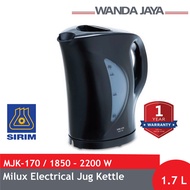 Milux Electric Jug Kettle (1.7 L) (Black) (MJK-170 )