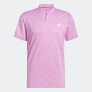 adidas Golf Textured Stripe Golf Polo Shirt Men Pink HR9070