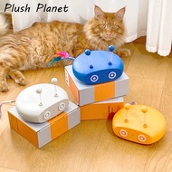 2024 ใหม่ของเล่นแมวไฟฟ้า Red Dot Laser Cat Teasing Stick แมวแผ่นเสียงของเล่นชาร์จอัจฉริยะ Interactive Teasing ของเล่นแมว self-Happiness ของเล่นสัตว์เลี้ยงแมวของเล่น