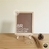Dutch Teak Wood Frame Wooden Photo Frame Size 8R 20x25 CM