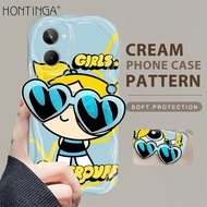 (พร้อมผู้ถือฟรี) hontinga เคสปลอกสำหรับ Realme C61 C63 C65 12+ 12 Pro+ Pro 12X 5G C67 C11 11 Narzo 5