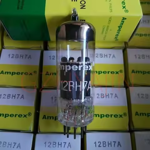 Amperes 12BH7/12BH7A Electronic Tube Replacement Beijing 6N6 E182CC 5687 7119 Precision Assembly