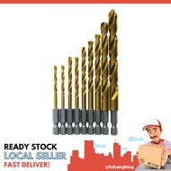 [instock] Bosch 9-Piece Impact Tough Titanium Drill Bit Set, TI9IM - [] []