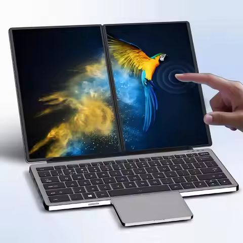 New OEM Business Laptop 11 Inch Portable Double Screen Intel Core I3 1215U 8GB RAM 1TB SSD Win 11 Ho