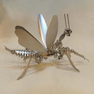 Mantis Model Metal Puzzle3d 3D Model Toy Stainless Steel Assembly Finished Simulation Insect Mechani
