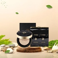 限量版皮革氣墊套 OHUI 精緻妝容 保濕氣墊粉底液 連2個補充裝