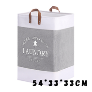 ใShopWithJoyใ 75L Large Foldable Dirty Clothes Basket Laundry Basket Storage Box Shirt Wash Bag Coll