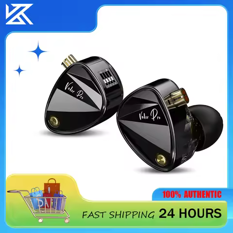 KZ Vader Pro 6BA HiFi IEM Truly Balanced Armature Earphones Tunable Sound Switch Studio Monitor