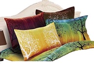 ▶$1 Shop Coupon◀  A Pair of Rainbow Tree Pillow Shams Blue King