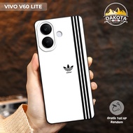 Vivo V60 Lite Silicone Softcase V50 Lite V50/ V40 V40 Lite Adidas Motif | Case pro camera black Vivo