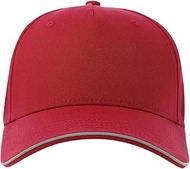 Unisex Adult Reflective Sustainable 5 Panel Baseball Cap (UK Size: One Size) (Red)