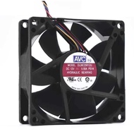 3C New CPU 4 Fan For AVC Ds08025r12u 12V 0.35A 0.5A 0.7A 8025 8Cm Chassis PWM Speed Regulation Co