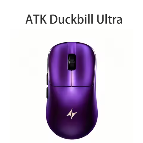 Atk Duckbill Ultra Lightweight Wireless Gaming Esports Mouse PAW3950Ultra Nordic 8K receiver