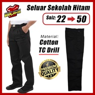 Seluar Sekolah Hitam Panjang/Seluar Pengawas Sekolah Rendah/Menengah (READY STOCK) #FastDelivery