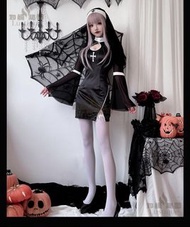 Cosplay服裝/如觸 趣閣 lustique/暗黑修女服/吸血鬼修女cos/哥特風十字架/萬聖節角色扮演/性感修女裝/免費順豐智能櫃