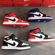 【Local Stock】 Ready stock Nike Air Jordan 1 kasut perempuan Men and Women High sneaker casual shoes